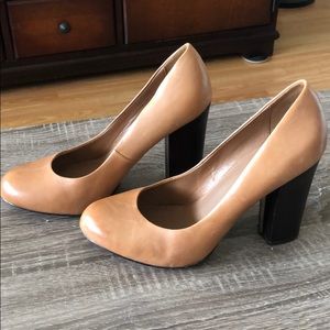 ALDO Luggage Leather Heels - Size 8.5